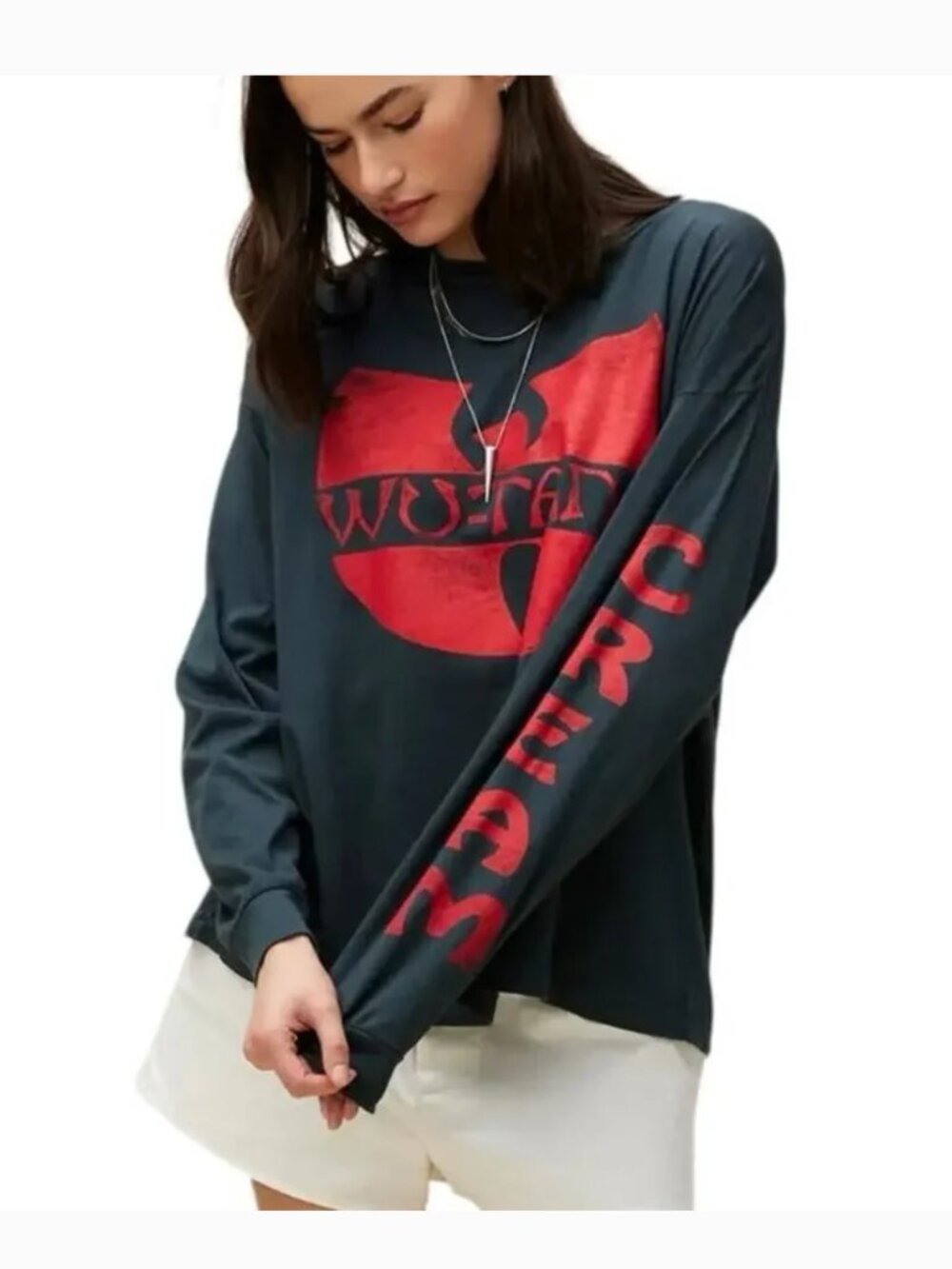 DAYDREAMER Wu-Tang Clan "C.R.E.A.M." Long Sleeve Merch Tee